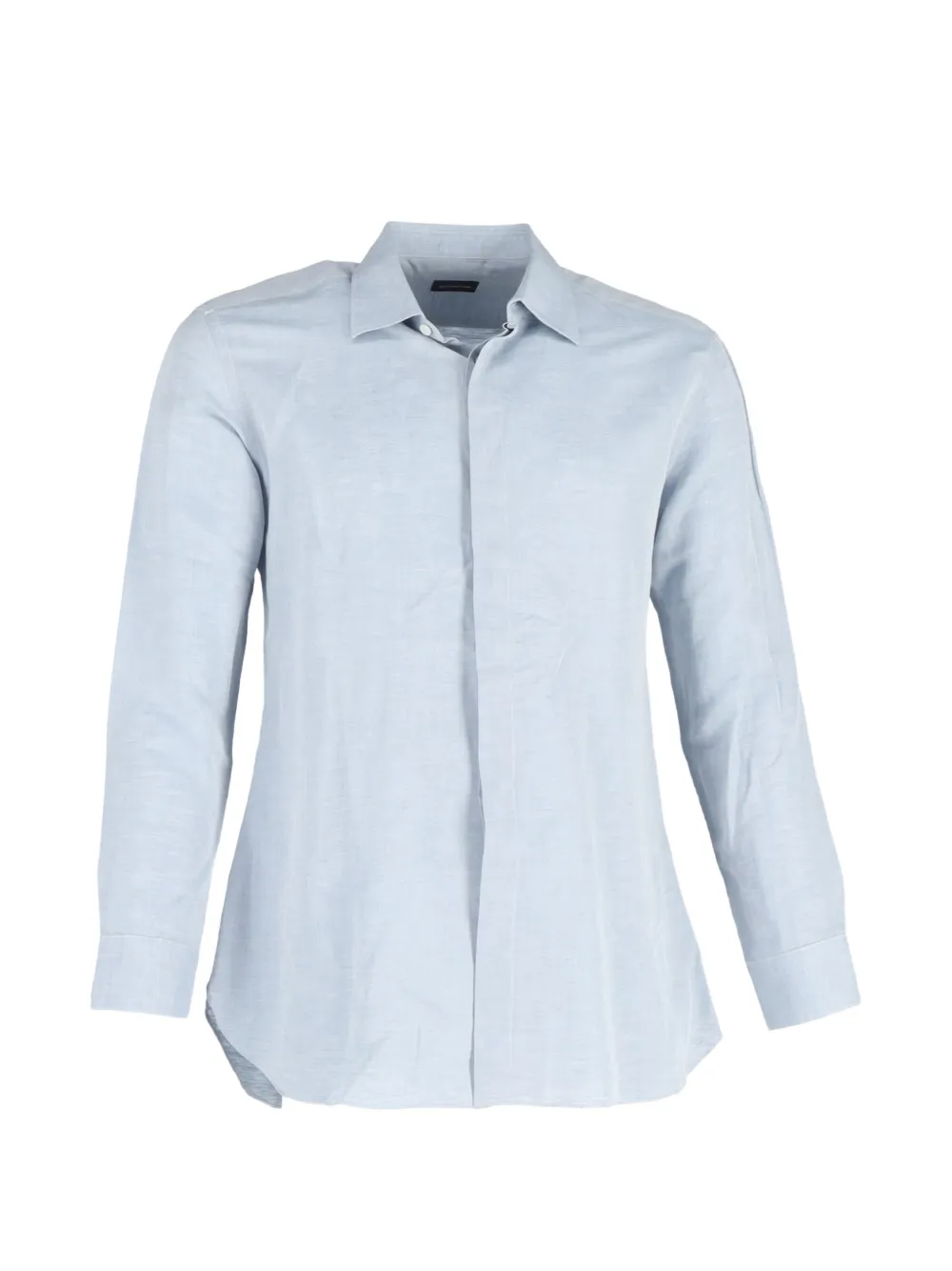 Ermenegildo Zegna Vintage buttoned long-sleeve shirt - Blu
