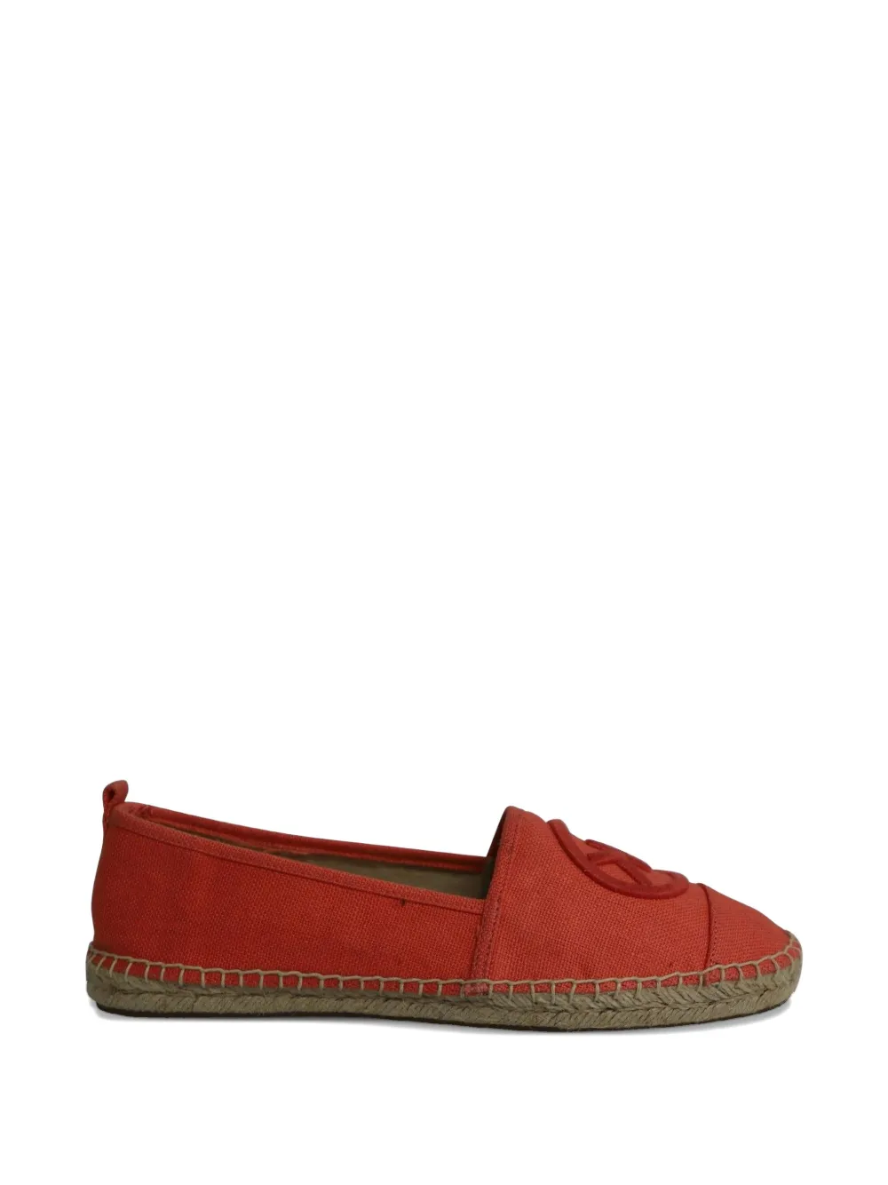 Michael Kors Vintage logo-embroidered espadrilles - Orange