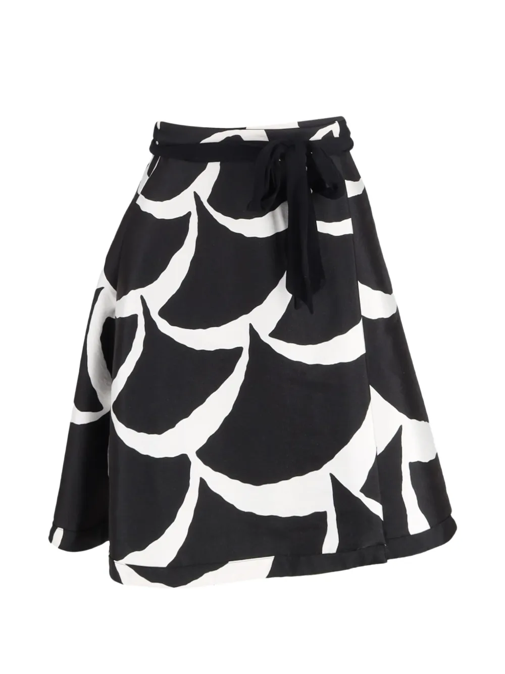 Diane Von Furstenberg Vintage printed midi skirt - Nero