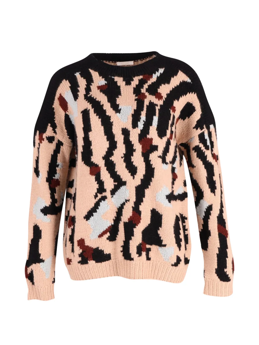 Abstract-Pattern Sweater