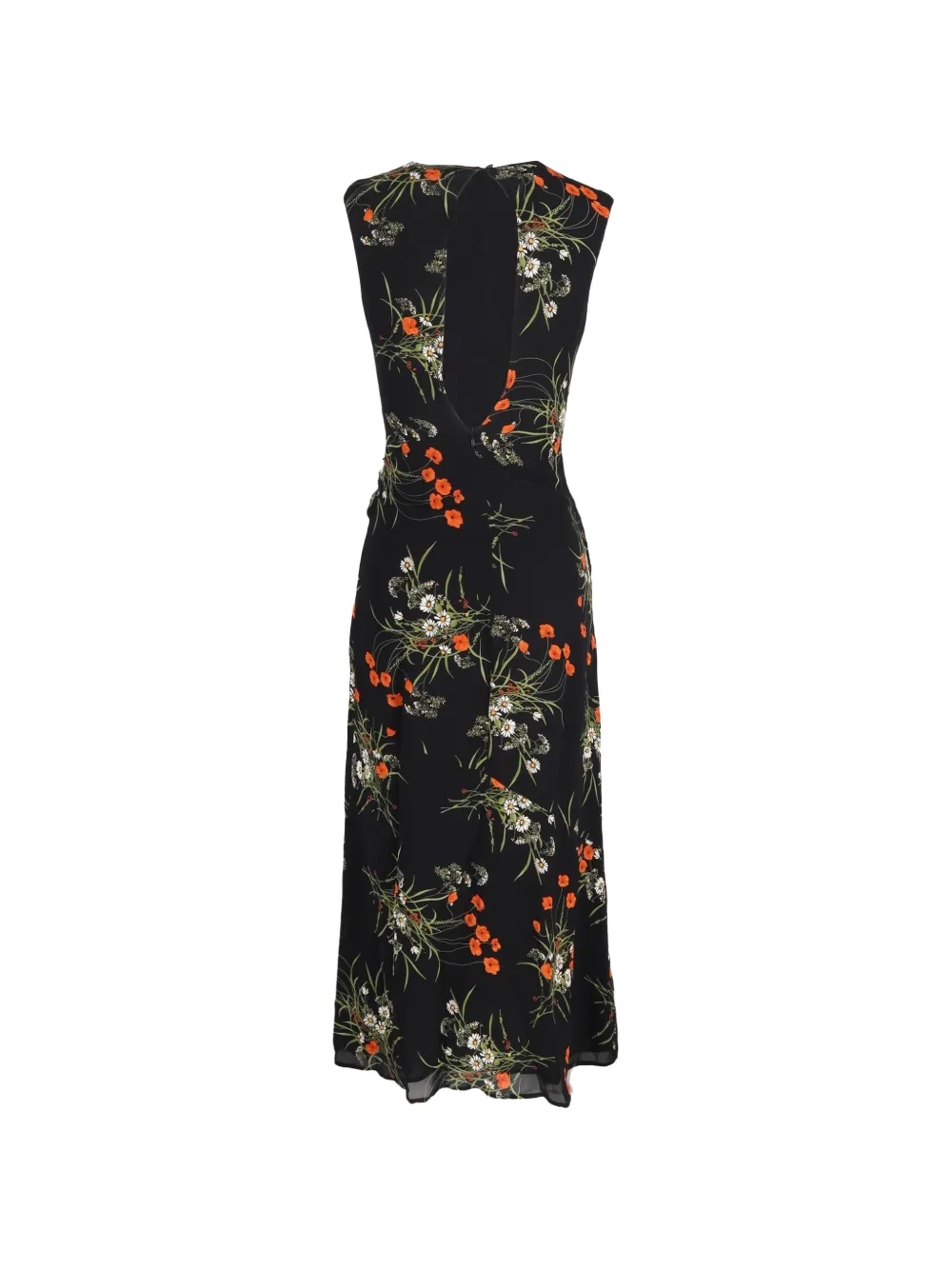 Senna Floral-Print Midi Dress