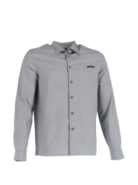 Prada Pre-Owned قميص بأكمام طويلة وأزرار