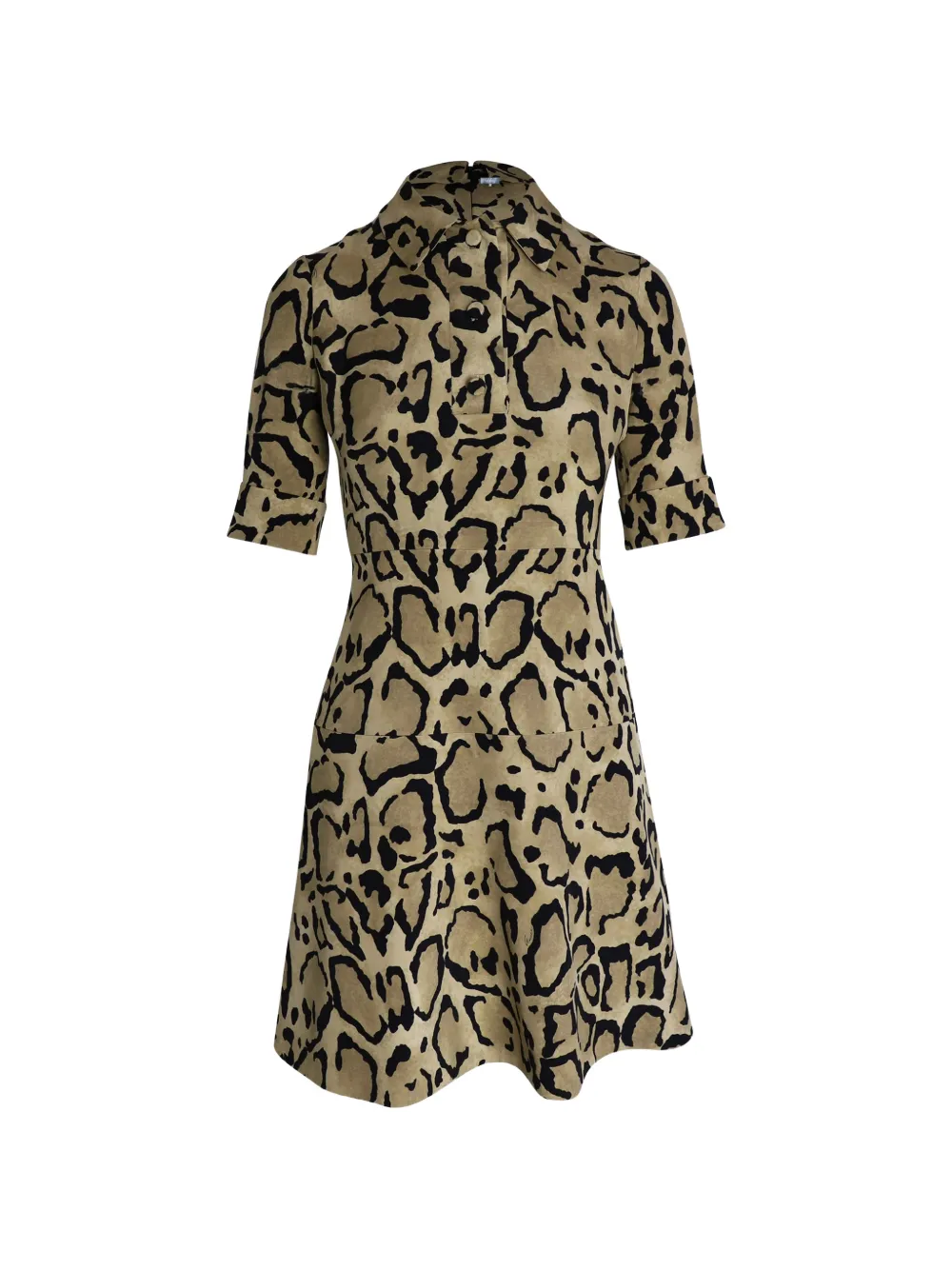 Gucci Pre-Owned printed shirtdress - Toni neutri