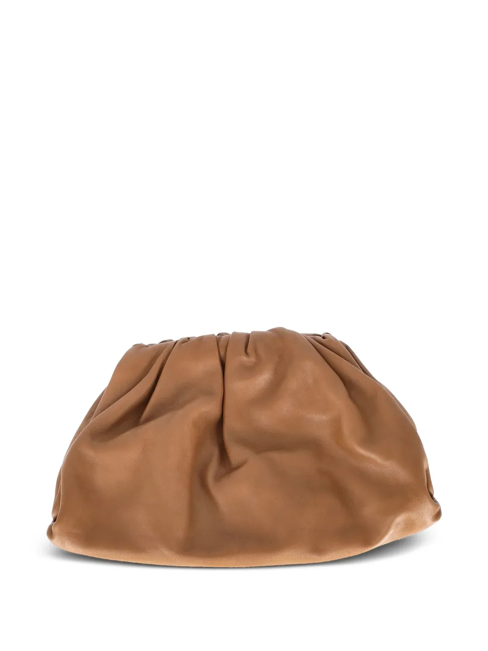 Bottega Veneta Pre-Owned leather clutch bag - Marrone