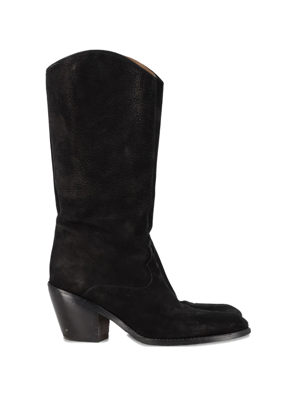 Chloé Vintage Western leather cowboy boots - Nero