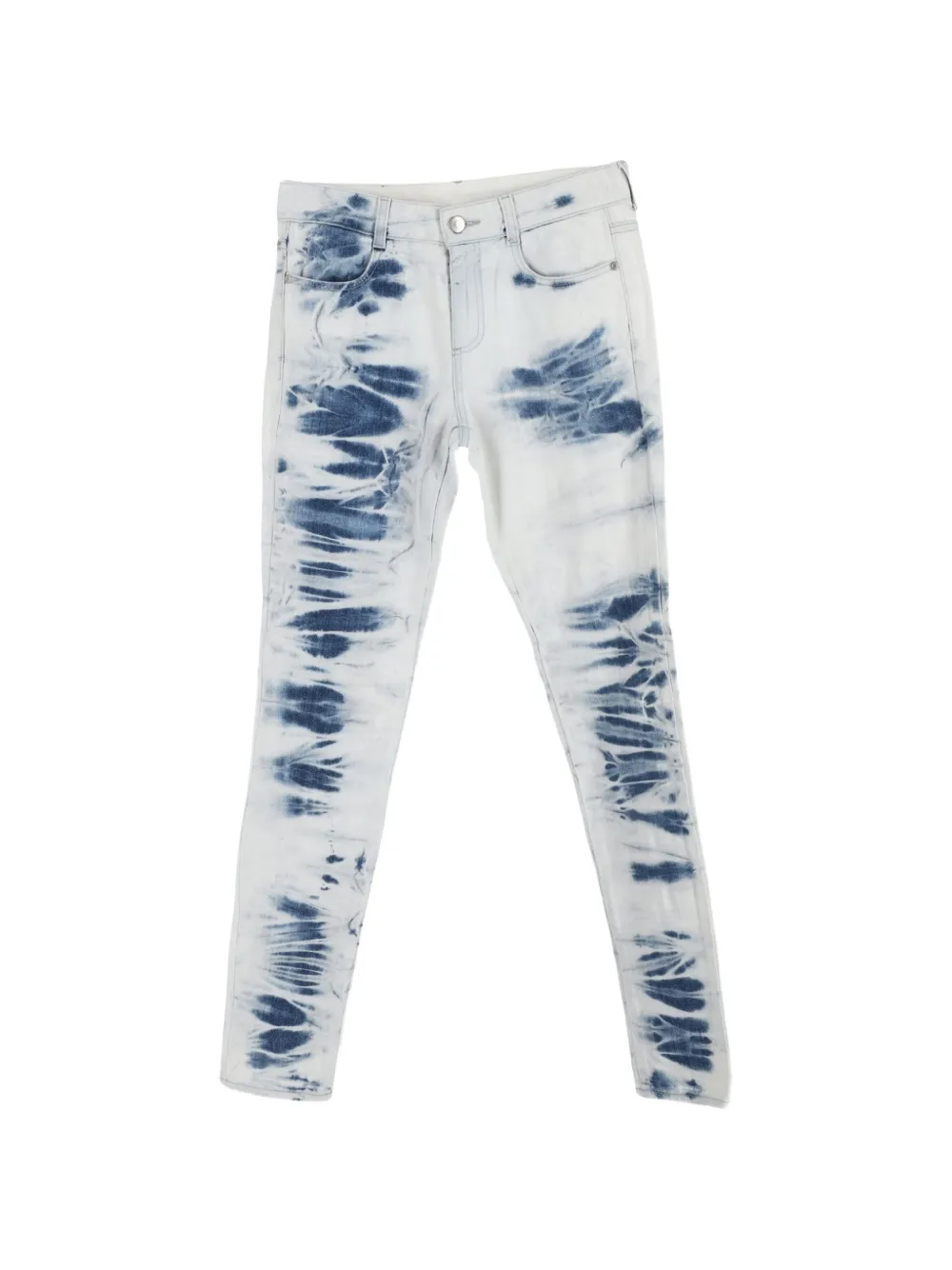 Stella McCartney Pre-Owned mid-rise wash jeans - Bianco