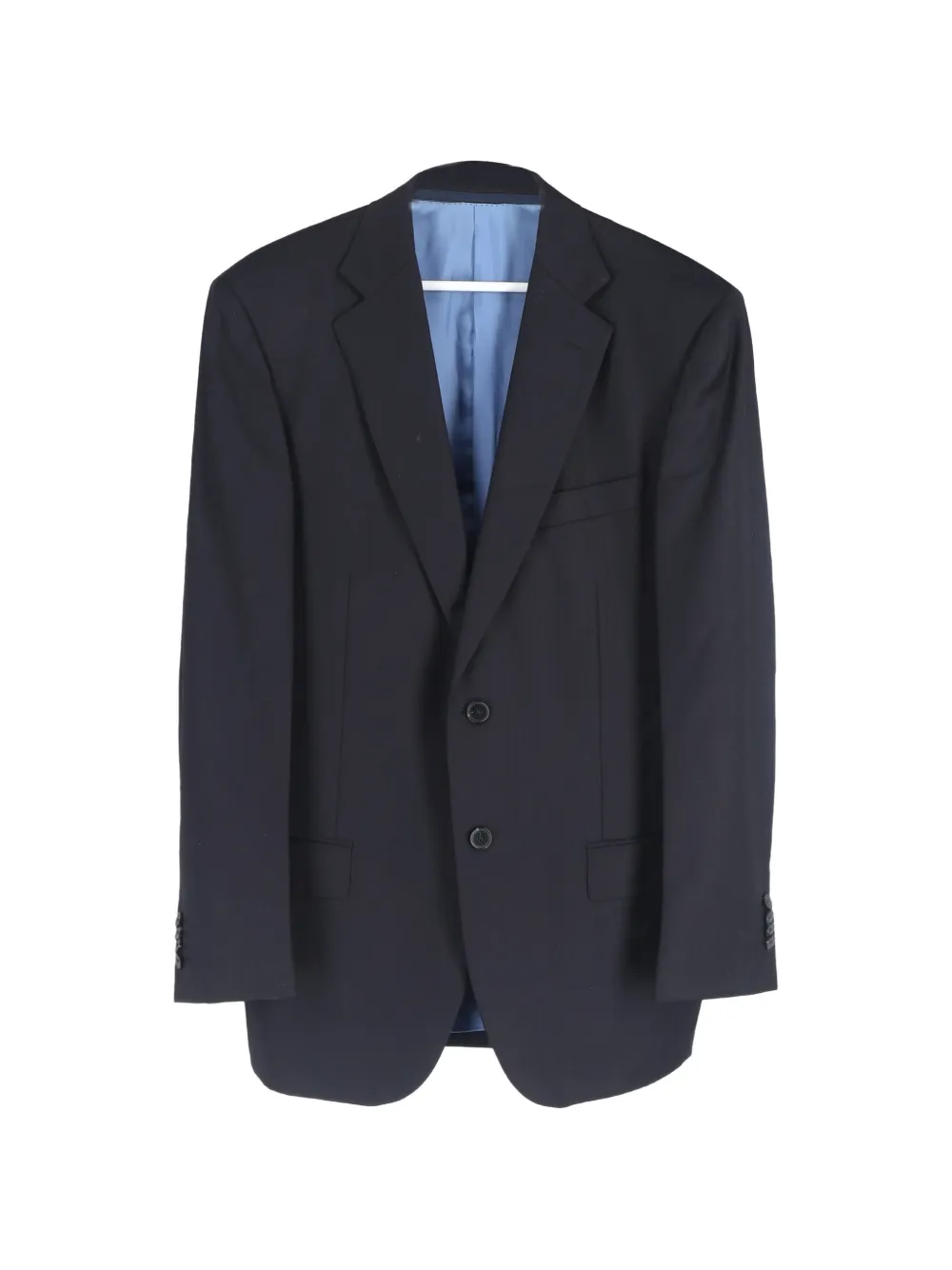 Ermenegildo Zegna Vintage single-breasted wool suit - Blu