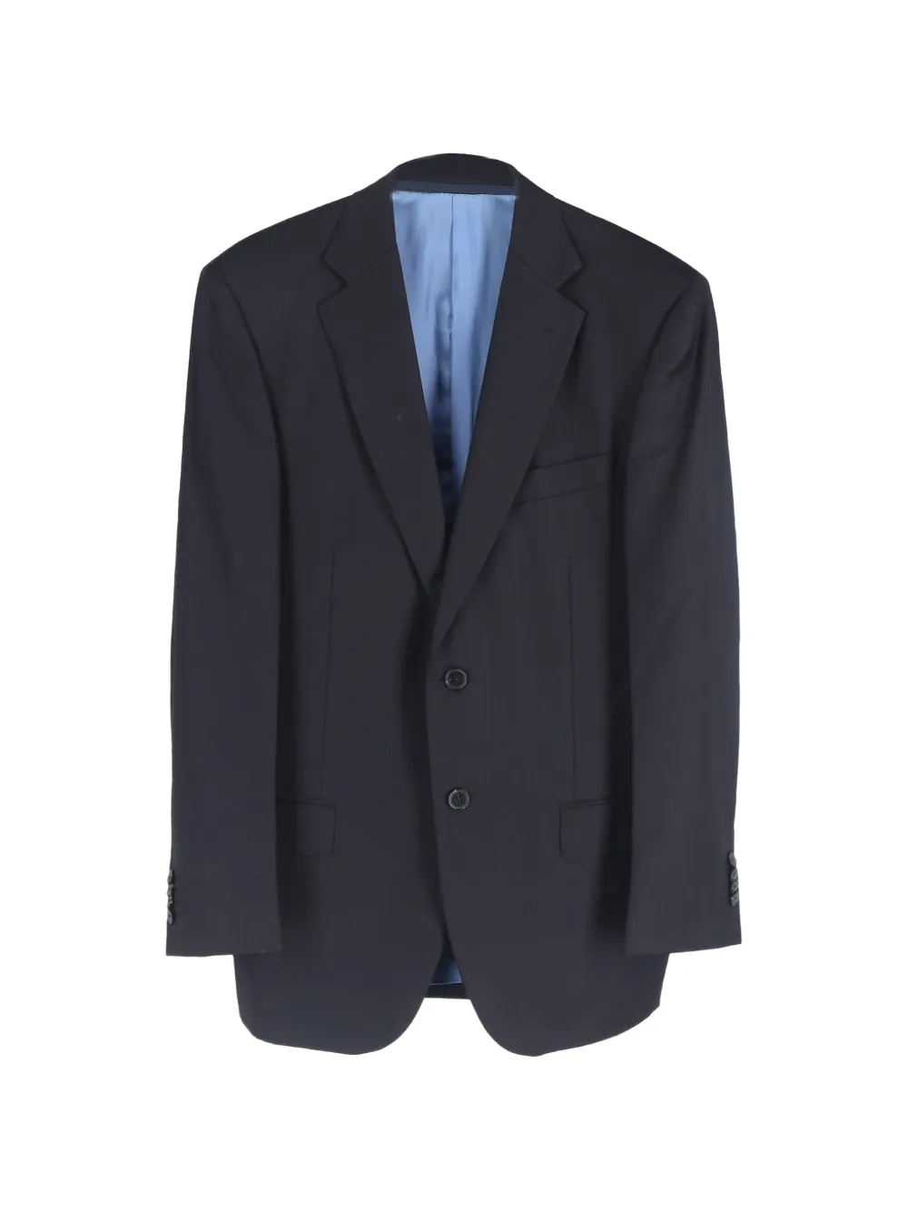 Ermenegildo Zegna Vintage single-breasted wool suit - Blu
