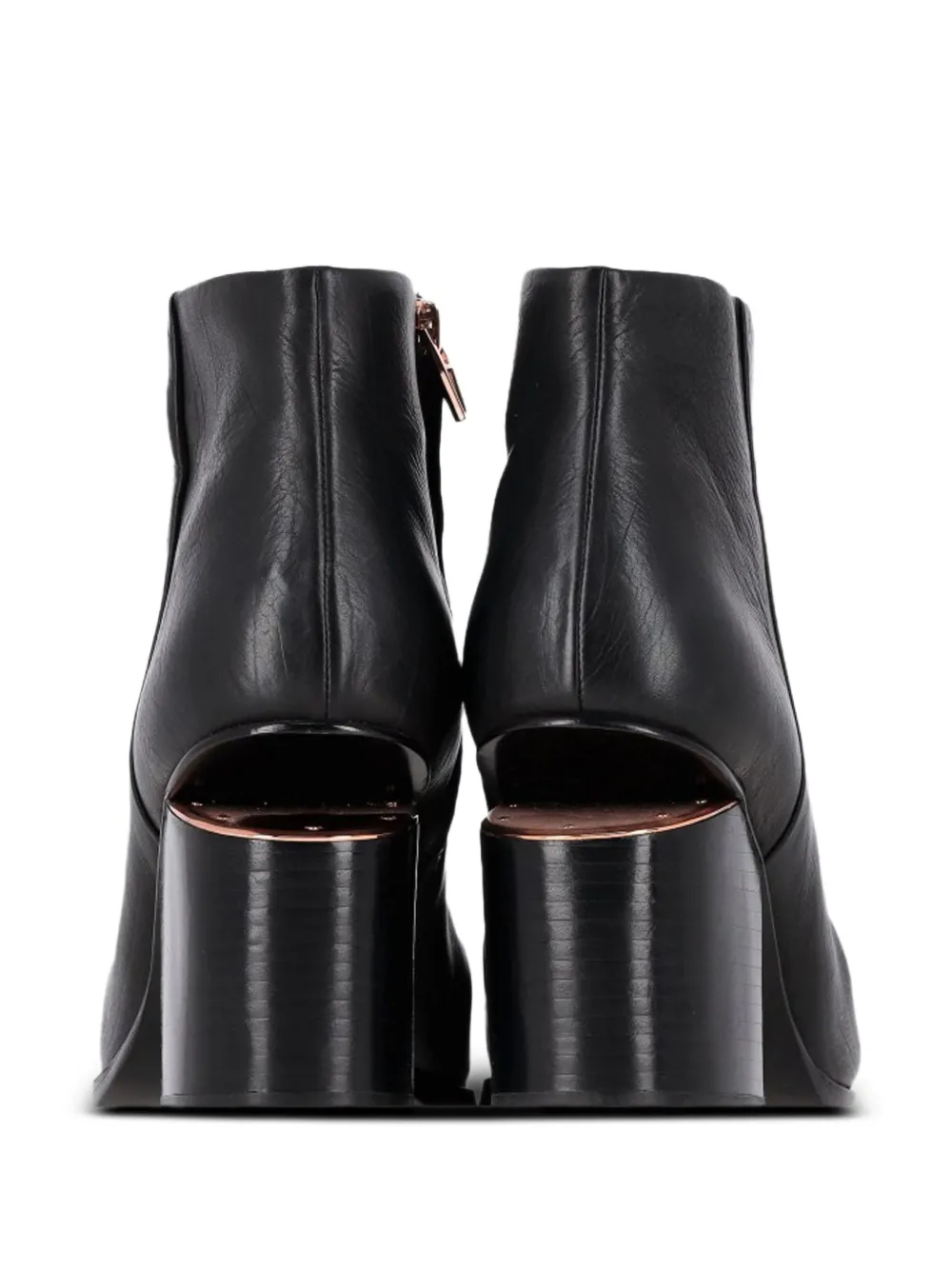 Gabi Cutout Heel Ankle Boots