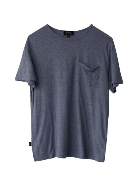 A.P.C. short-sleeve chest-pocket T-shirt