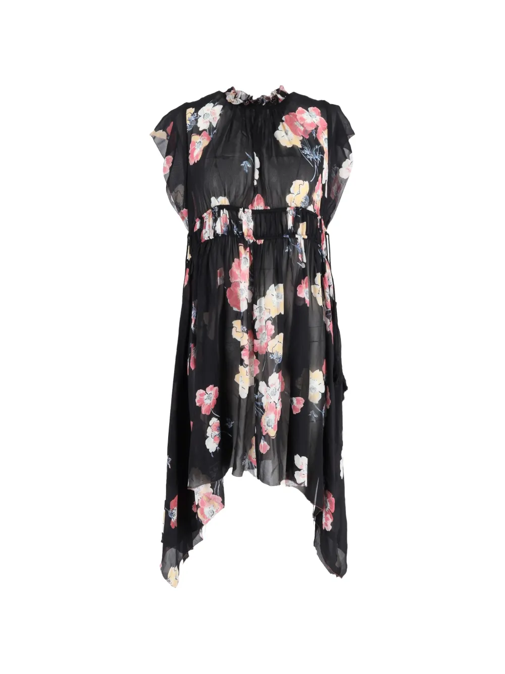 Ulla Johnson Luisa floral-print midi dress - Nero