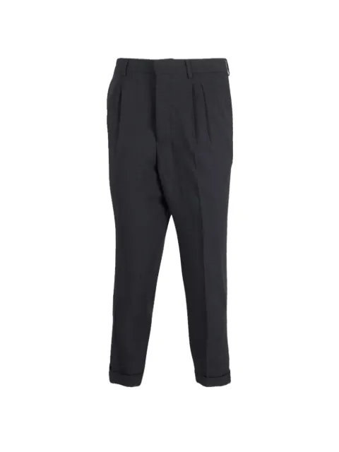 AMI Paris tailored cuffed-hem trousers