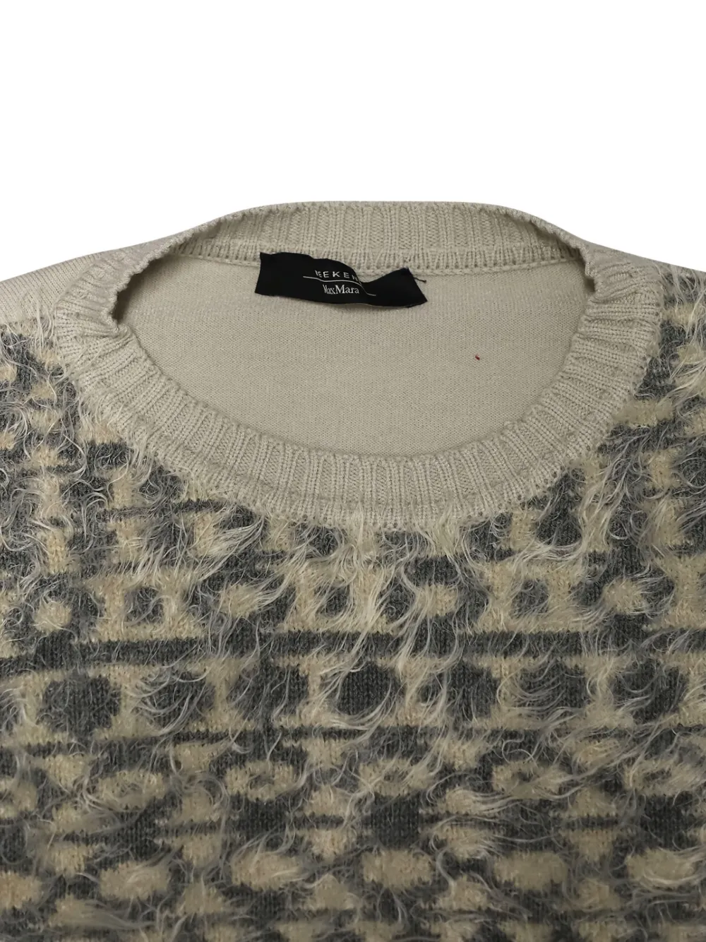 Panelled Crew-Neck Sweater