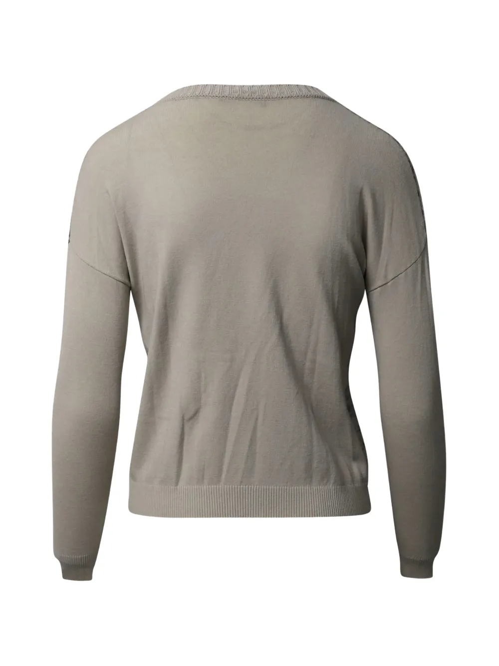 Panelled Crew-Neck Sweater
