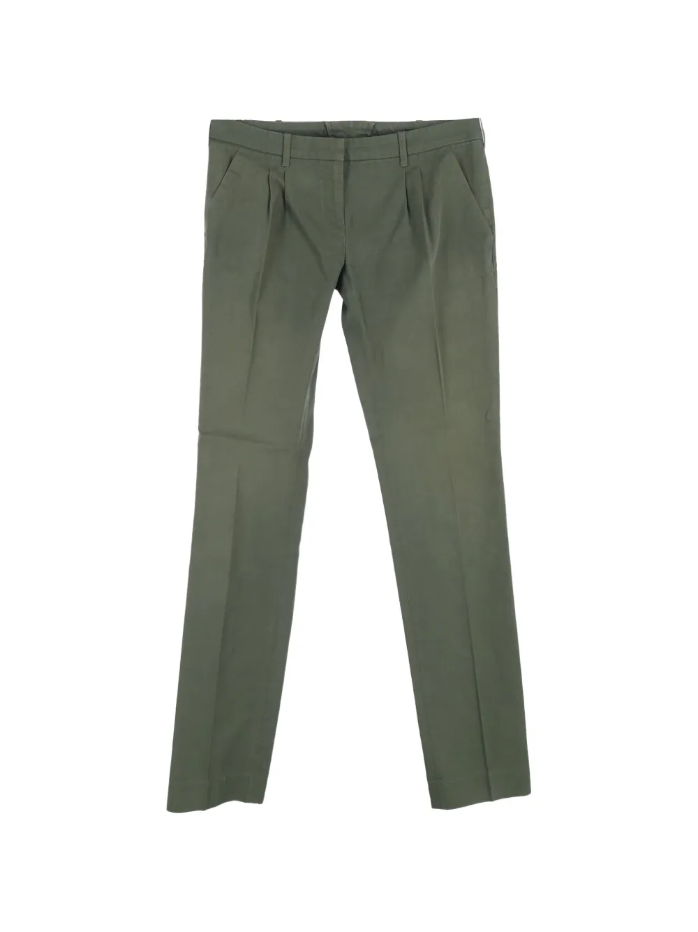 Balenciaga Pre-Owned straight-leg chinos - Verde