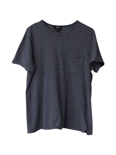 A.P.C. striped short-sleeve T-shirt