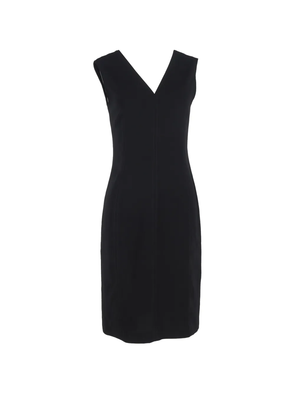JOSEPH V-neck sleeveless midi dress - Nero