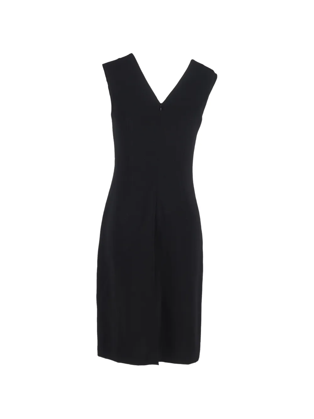 V-Neck Sleeveless Midi Dress