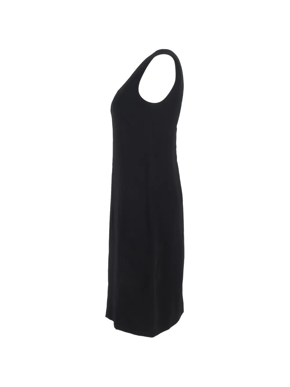 V-Neck Sleeveless Midi Dress