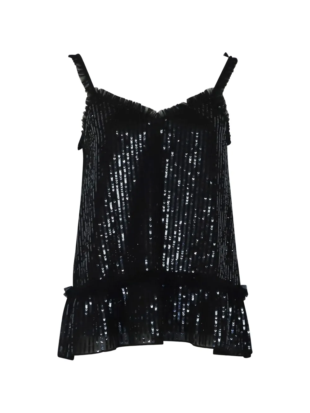 alice + olivia sequined top - Nero