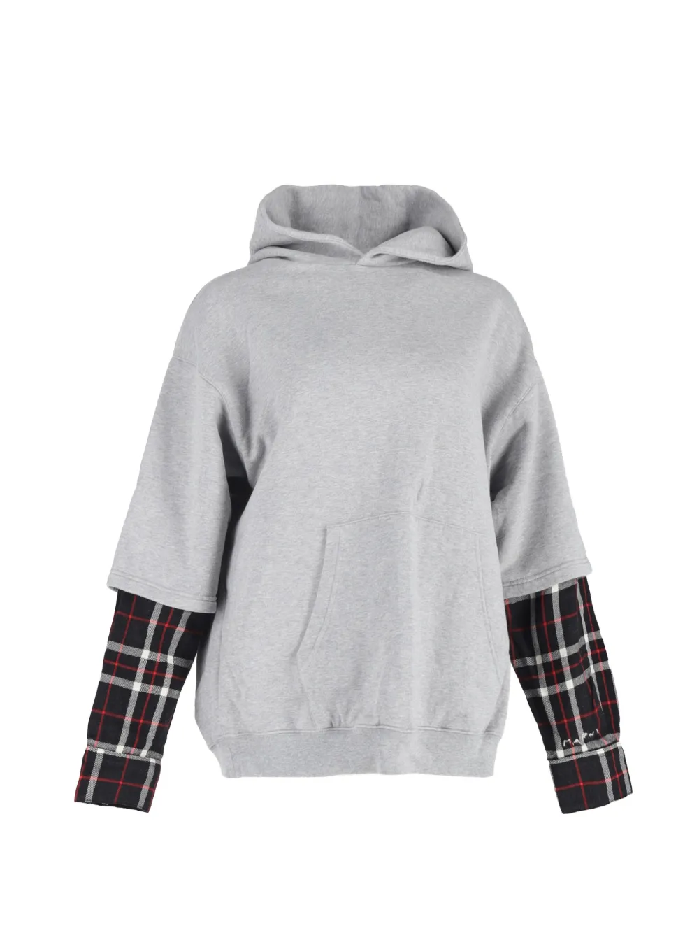 Marni Pre-Owned layered hoodie - Grigio
