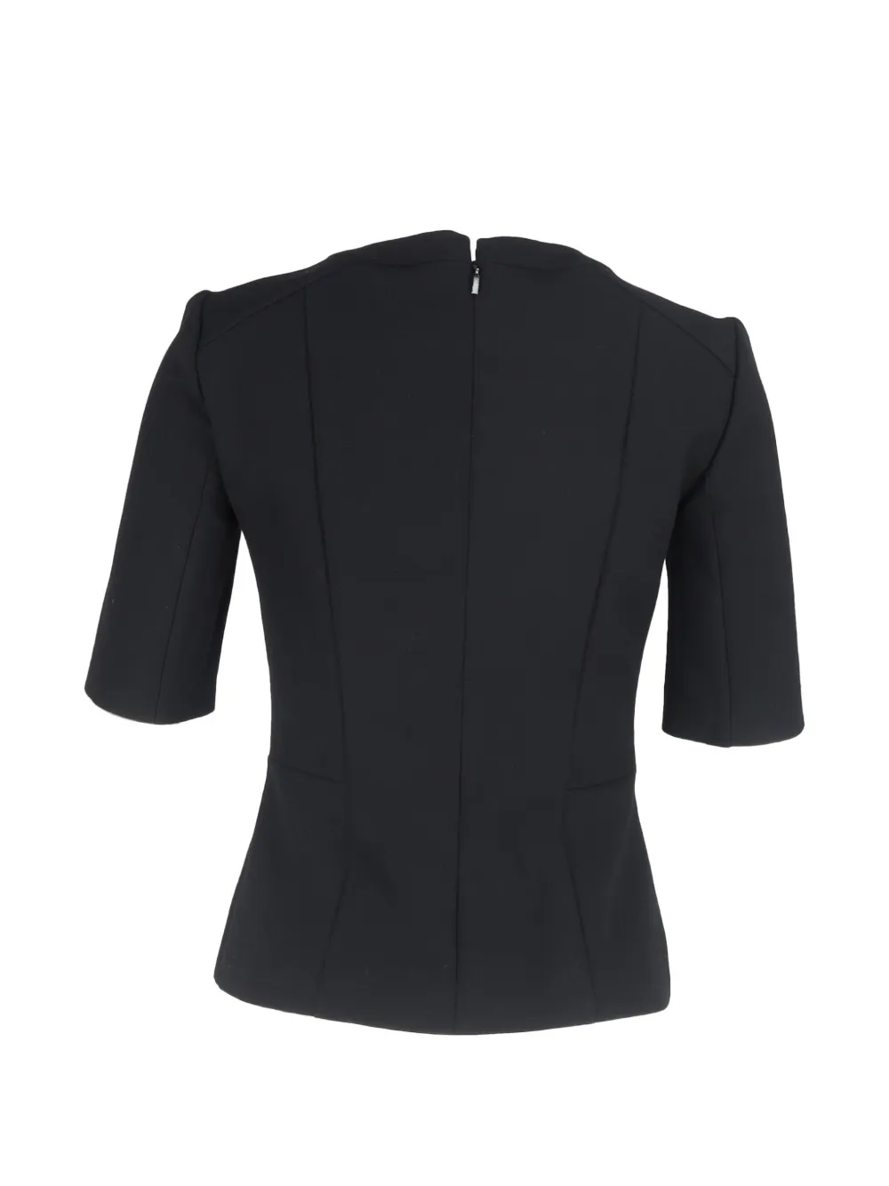 Peplum Short-Sleeve Top