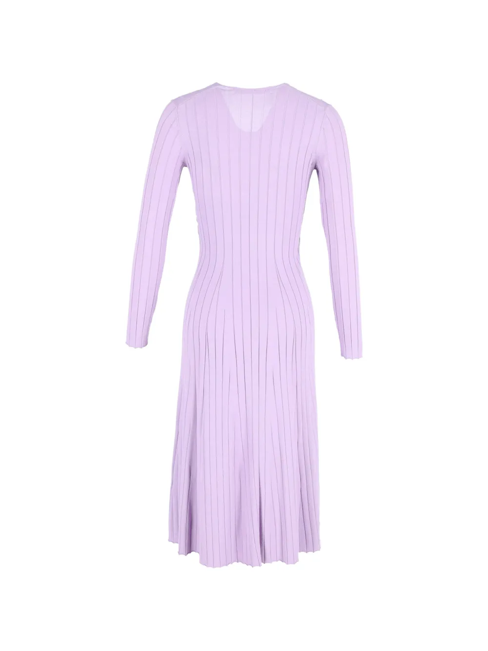Pinnacle Ribbed-Knit Midi Dress