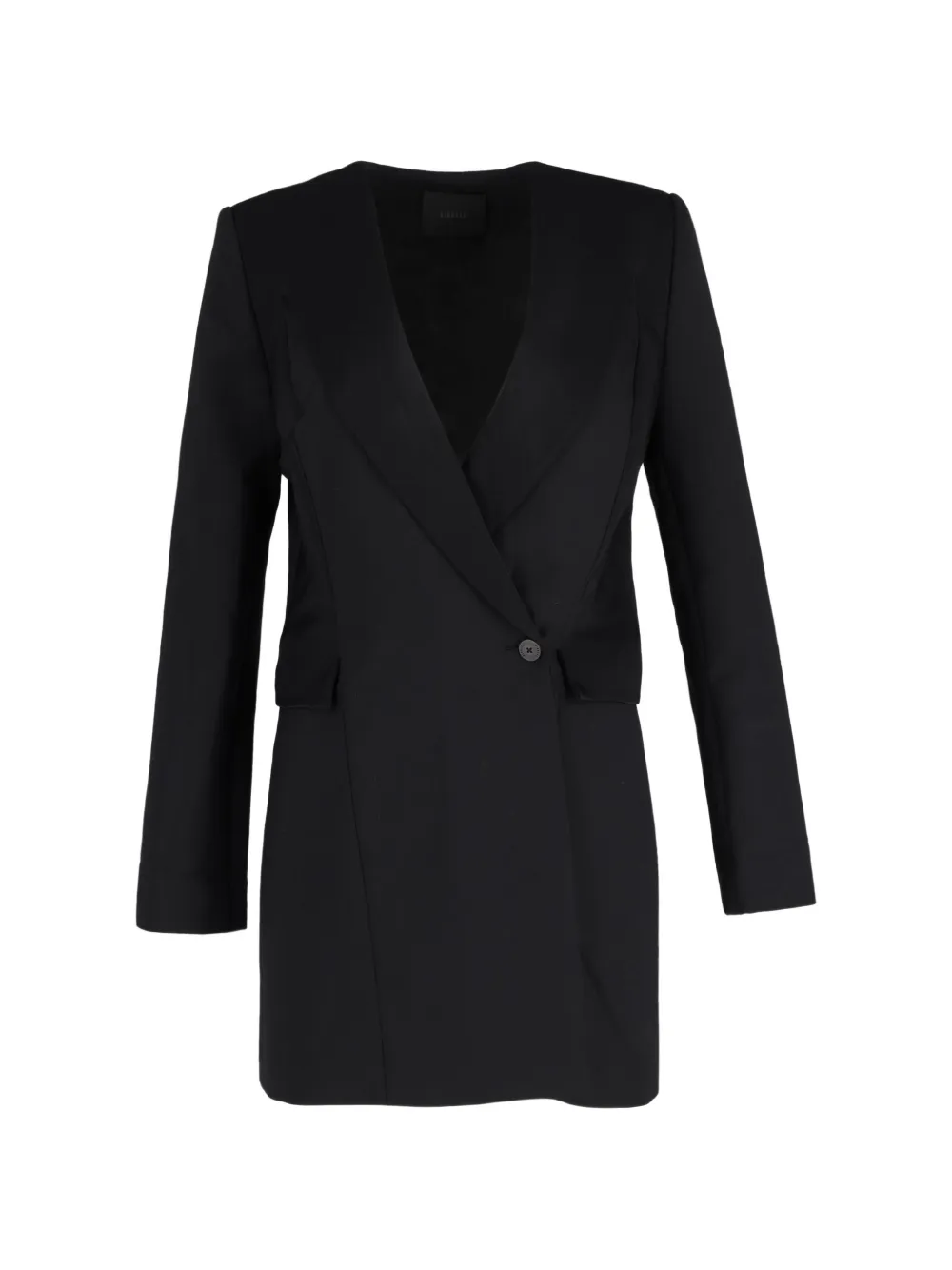 Dion Lee buttoned blazer dress - Nero