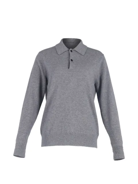 Mr P. long-sleeve polo shirt