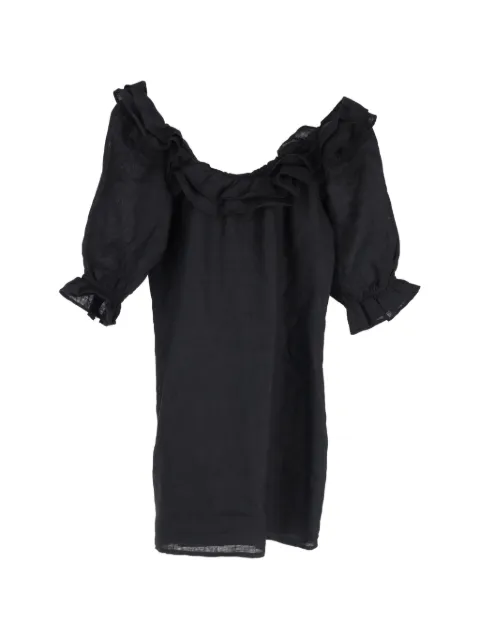 Reformation robe courte à volants