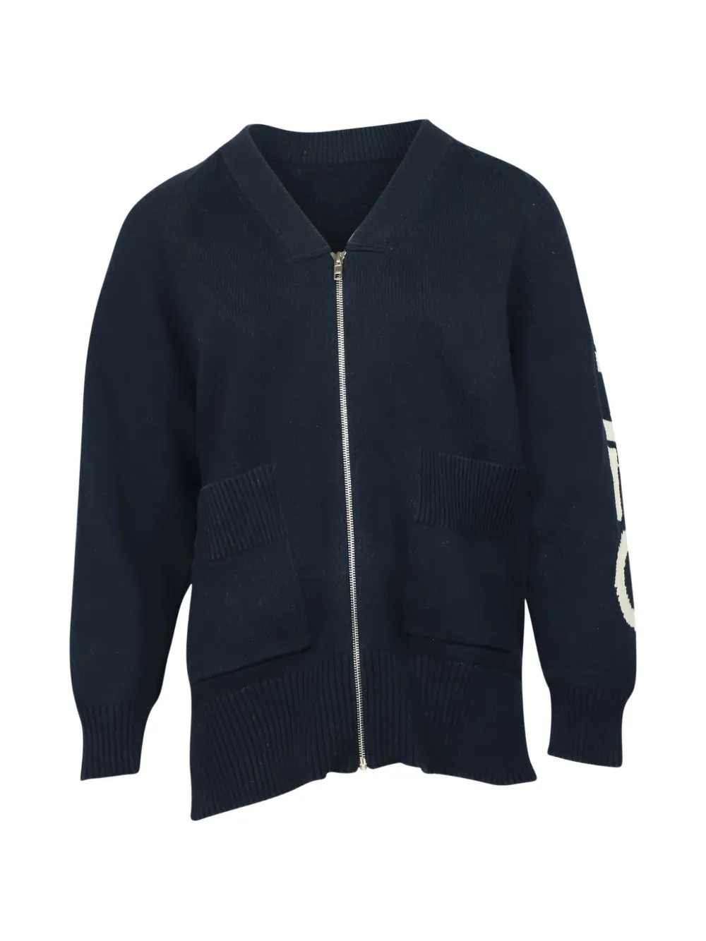 Kenzo Pre-Owned zip-up cardigan - Blu