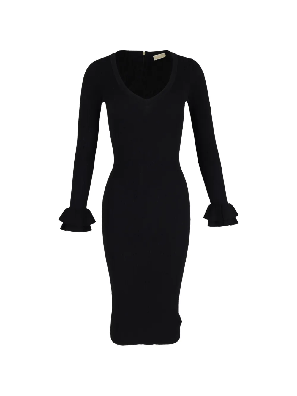 Michael Kors Vintage v-neck knitted dress - Nero