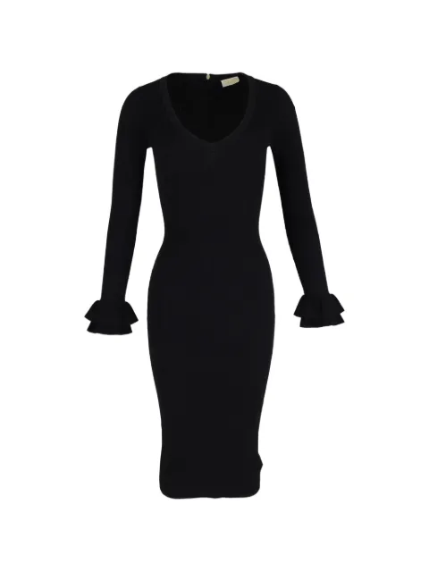 Michael Kors Vintage v-neck knitted dress