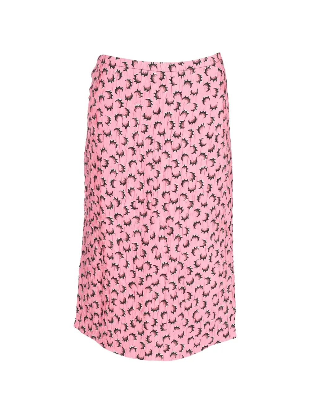 Marni Pre-Owned printed midi skirt - Rosa