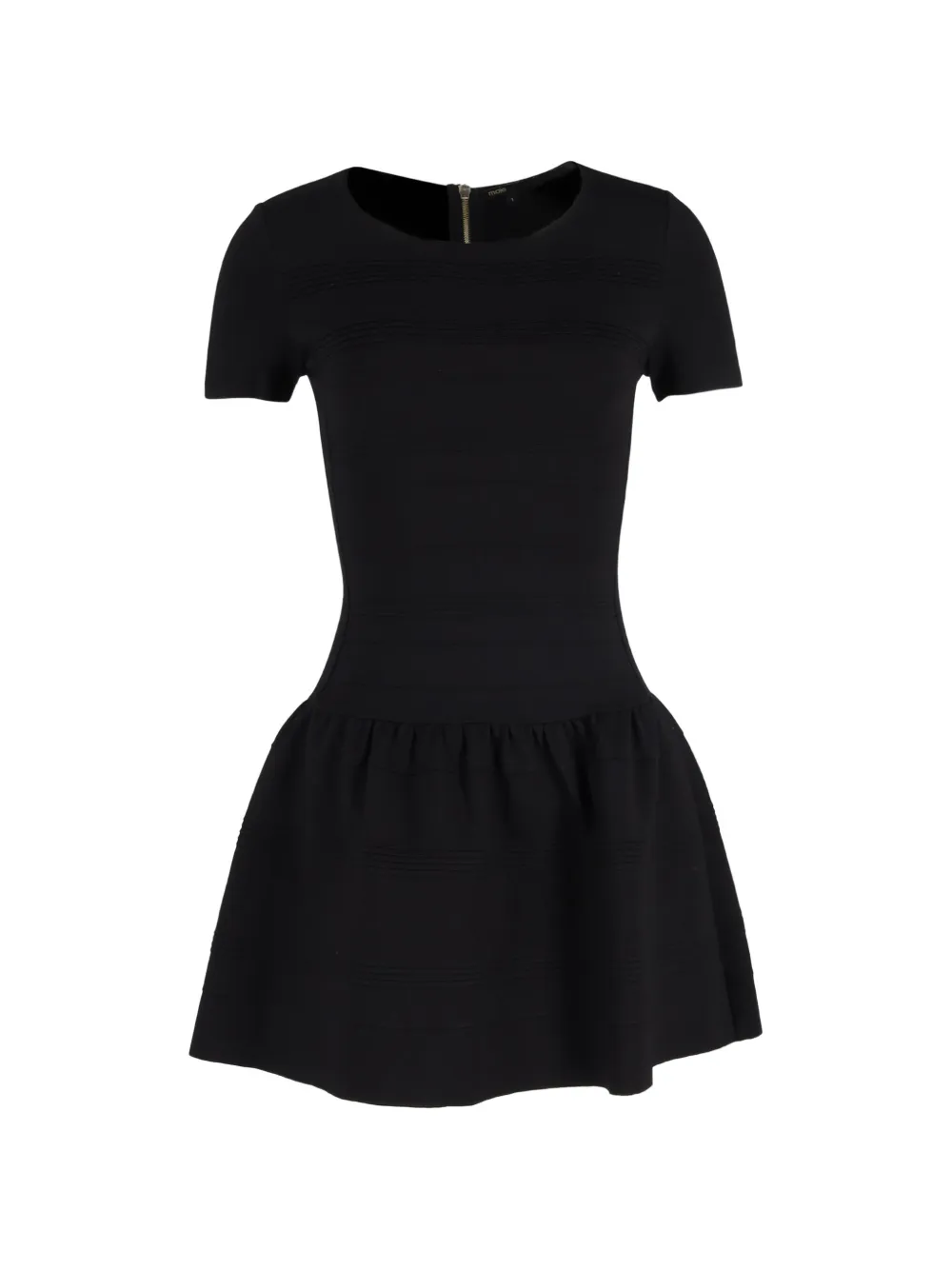 Maje peplum mini dress - Nero