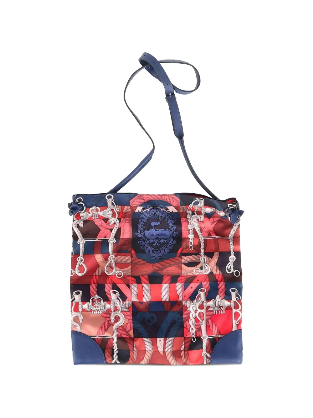 Hermès Pre-Owned City printed shoulder bag - Rosso