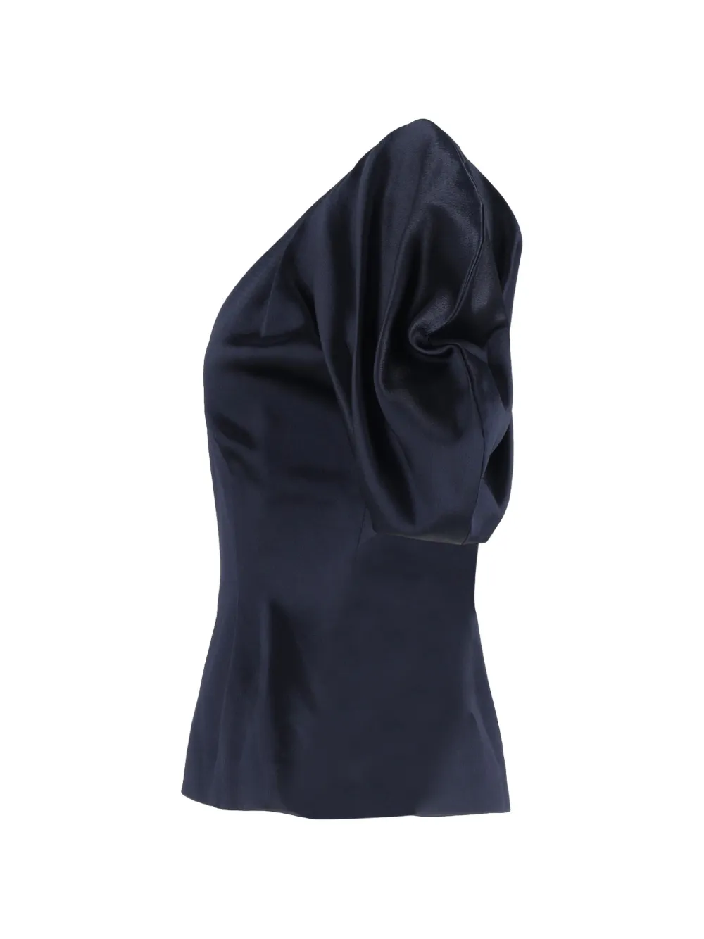  Jacquemus Pre-owned Puffed-sleeve V-neck Blouse - Blue 