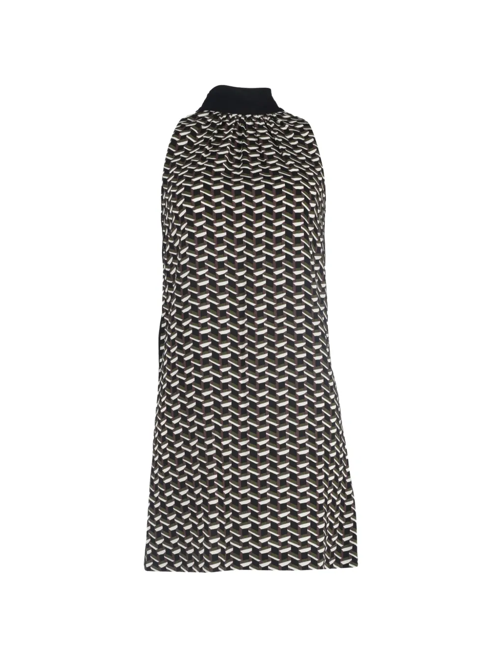 Prada Pre-Owned printed mini dress - Nero