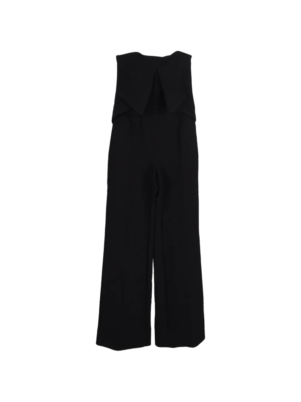 Roland Mouret strapless jumpsuit - Nero