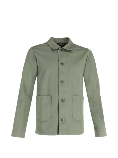 A.P.C. button-up shirt jacket