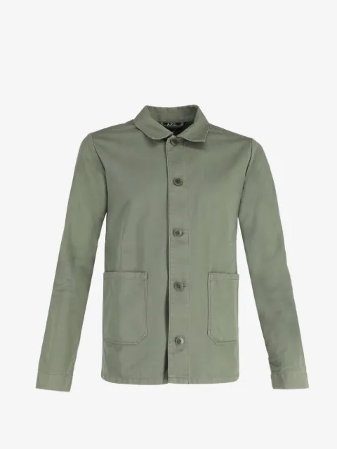 A.P.C. button-up shirt jacket