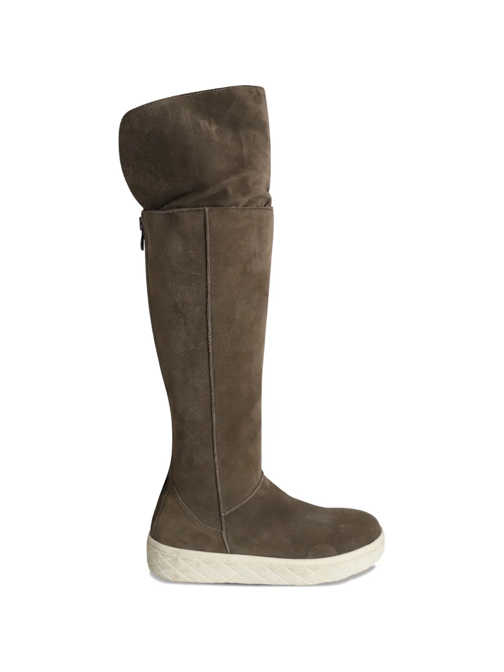 Moncler Vintage bottes à doublure en peau lainée - Marron Moncler Vintage bottes à doublure en peau lainée - Marron
