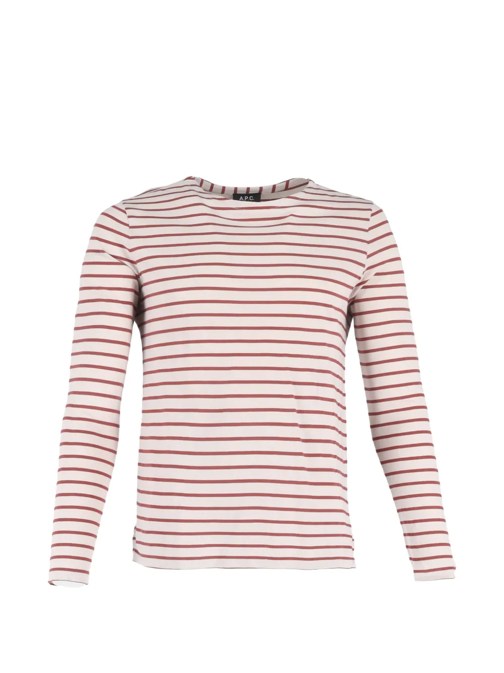 A.P.C. striped long-sleeve T-shirt – Neutrals