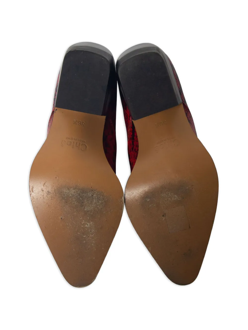 2018 Rylee Snakeskin-Effect Boots