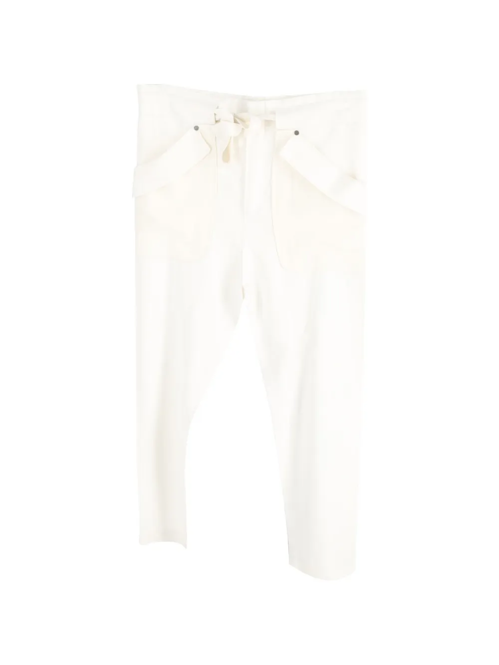 Chloé Vintage drawstring trousers - Bianco