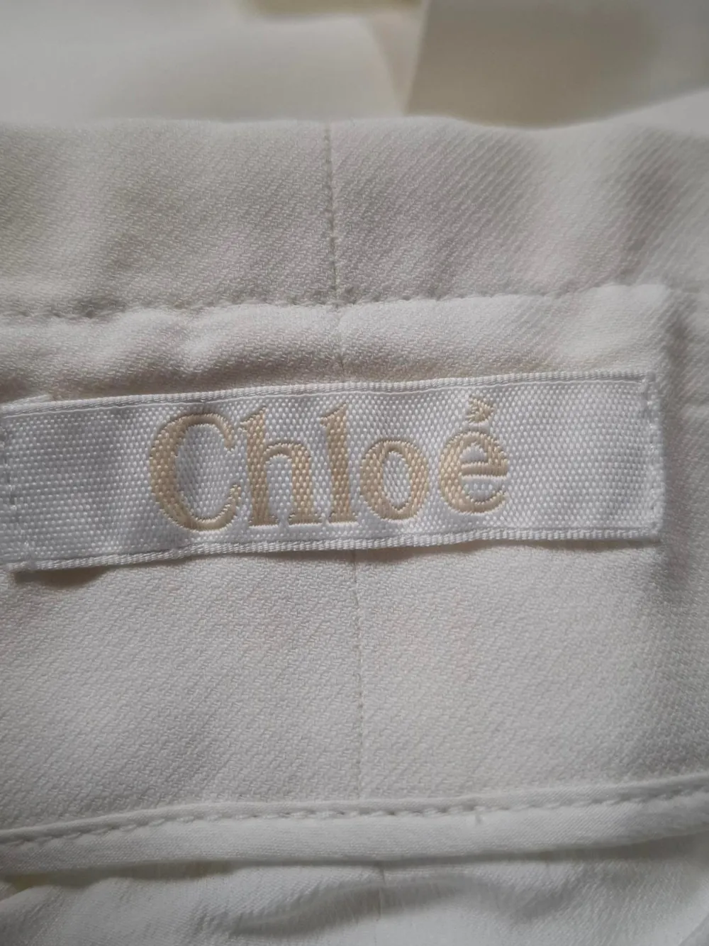 Chloé Vintage ドローストリング パンツ | ホワイト | FARFETCH JP