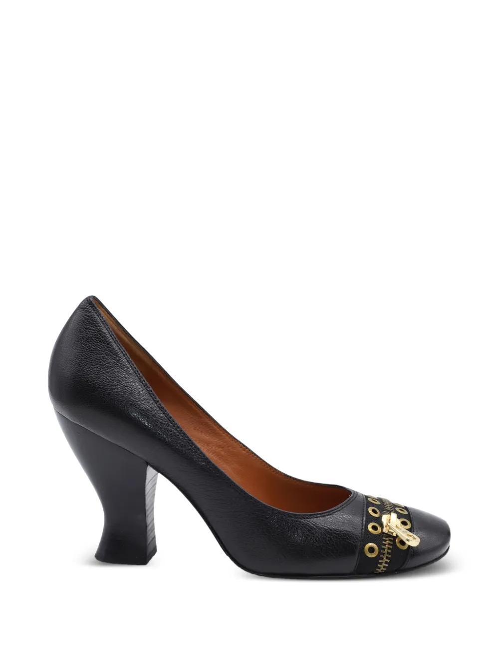 Marc Jacobs Vintage Grommets zipper pumps - Schwarz