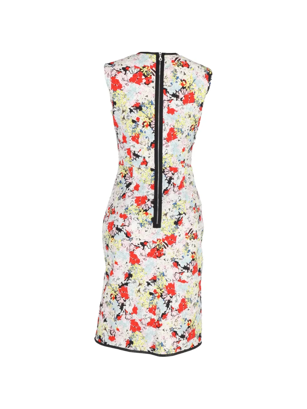  Erdem Josette Floral Print Wrap Dress - White 