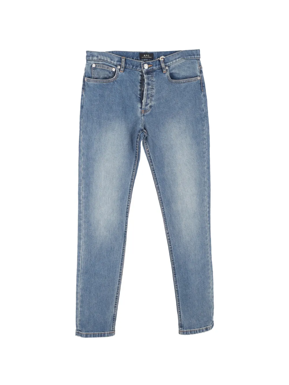 A.P.C. Slim-fit cotton denim trousers – Blue