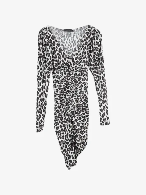 Caroline Constas Colette animal-print mini dress